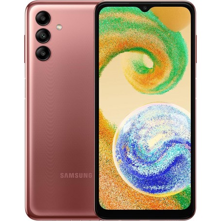 Smartphone Samsung Galaxy A04s Dual SIM 64GB 4GB RAM Copper Orange