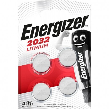 Energizer Battery (CR2032) Button Lithium (4 battery/ blister) 3V