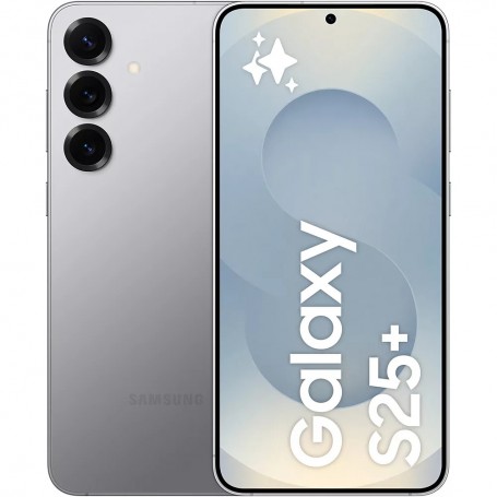 Smartphone Samsung S25+ S936 5G 12 Go 256 Go avec Galaxy AI Gris 6'7