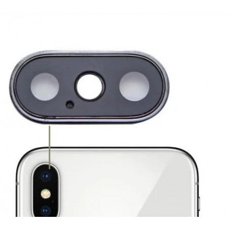 Réparation et remplacement vitre cache caméra arrière iPhone X