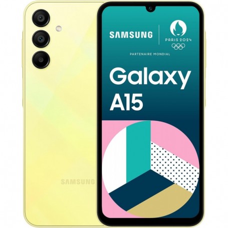 Samsung Galaxy A15 4G 128 Go 6,5"batterie 5000 mAh, Lime,