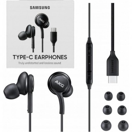 Samsung Casque USB Type-C EO-IC100, audio AKG, noir