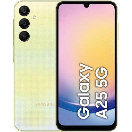 Smartphone Samsung Galaxy A25 5G 16,5 cm (6.5") USB Type-C 8 Go 256 Go  Jaune