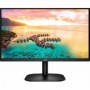 AOC Écran 24B2XH 60,5 cm (23,8 pouces) (VGA, HDMI, résolution 1920 x 1080, 75 Hz, temps de réponse 7 ms) noir