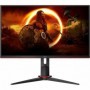 AOC 24G2SU/BK écran Plat de PC 60,5 cm (23.8") 1920 x 1080 Pixels Full HD Noir, Rouge