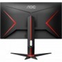 AOC 24G2SU/BK écran Plat de PC 60,5 cm (23.8") 1920 x 1080 Pixels Full HD Noir, Rouge