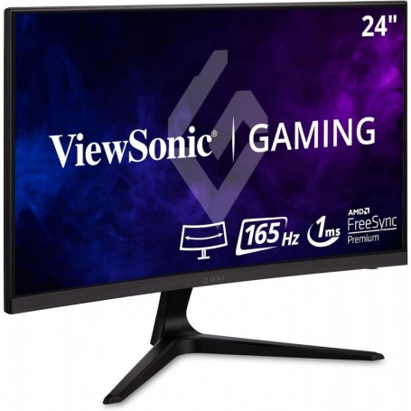 Viewsonic VX2418C moniteur incurvé Full HD, SuperClear® VA, , FreeSync, 1ms, 165Hz, 2 HDMI, DisplayPort,hau-parleurs