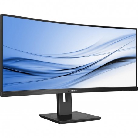 Philips Moniteur incurvé 346B1C 86 cm (34 Pouces) (HDMI, DisplayPort, USB-C, hub USB,)