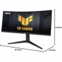 ASUS TUF Gaming VG34VQEL1A – Ecran PC gaming incurvé 34" UWQHD,100Hz