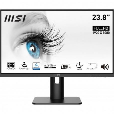 MSI PRO MP243XP 23.8" Full HD,100Hz,Haut-Parleurs Intégrés,HDMI 1.4b,DP 1.2a