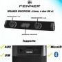 Fenner Haut-parleur Bluetooth A15 10 W/BT5.0/TF Card/USB/FM/AUX Black