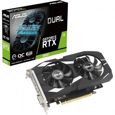 ASUS Dual GeForce RTX 3050 OC Edition Carte Graphique de Jeu 6 Go GDDR6