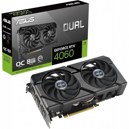 ASUS Dual NVIDIA GeForce RTX 4060 Evo OC Edition – Carte Graphique