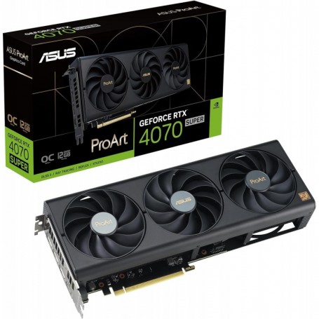 ASUS ProArt GeForce RTX 4070 Super 12 Go GDDR6X OC Edition Carte Graphique de Jeu