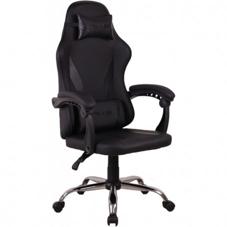 The G-Lab K Seat Neon Chaise Gaming, Métal, Noir, Taille Unique