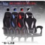 The G-Lab K Seat Neon Chaise Gaming, Métal, Noir, Taille Unique