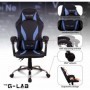 The G-Lab K Seat Neon Chaise Gaming, Métal, Noir, Taille Unique