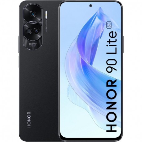 HONOR 90 Lite 5G Smartphone avec Triple Caméra 100 Mpx, 8+256 Go, Écran 6,7"  Noir