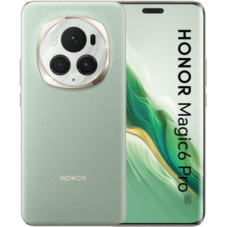 Honor Magic 6 Pro 5G Smartphone 12 Go RAM 512 Go, Écran 6,8"  Vert