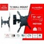 Superior Electronics SUPSTV009 Support TV Mural orientable de 13" à 42" (Motion Extra Slim)