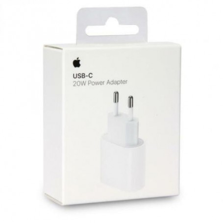 Prise secteur USB-C 20W d'origine Apple avec packaging MHJE3ZM/A