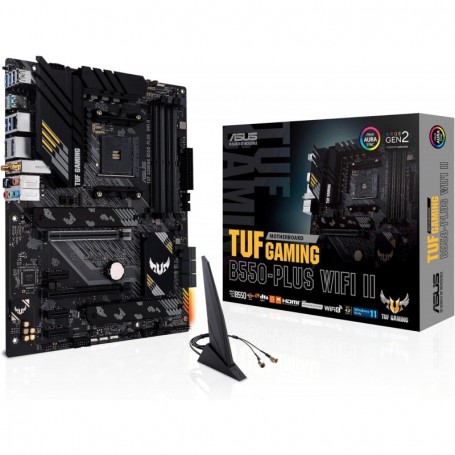 ASUS TUF GAMING B550-PLUS WI-FI II – Carte mère AMD B550 Ryzen AM4 ATX