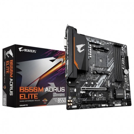 GIGABYTE B550M AORUS Elite mATX Motherboard for AMD AM4 CPUs