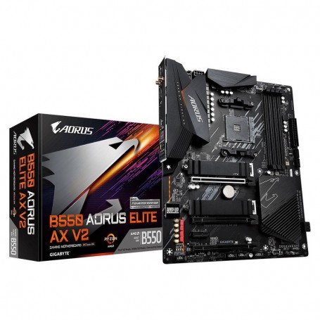 Gigabyte B550 AORUS Elite AX V2 (Socket AM4/B550/DDR4/S-ATA 600/ATX/WiFi 6)