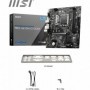 MSI PRO H610M-G DDR4 Carte Mère, Micro-ATX - Pour Processeurs Intel Core 12è Gén, LGA 1700