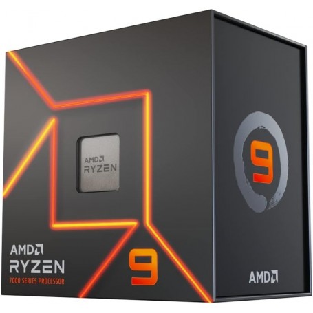 AMD Ryzen 9 7900X Processeur, 12 Cœurs/24 Threads Débridés, Architecture Zen 4, 76MB L3 Cache,