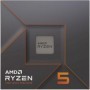 AMD Ryzen 5 7600X Processeur, 6 Cœurs/12 Threads Débridés, Architecture Zen 4, 38MB L3 Cache,