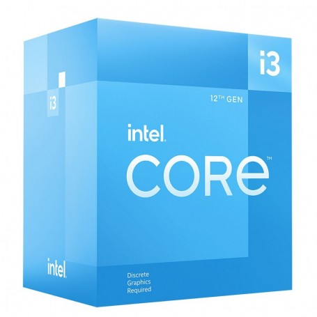 Intel® Core™ i3-12100F, processeur pour PC de bureau,12 Mo de cache, jusqu'à 4,30 GHz