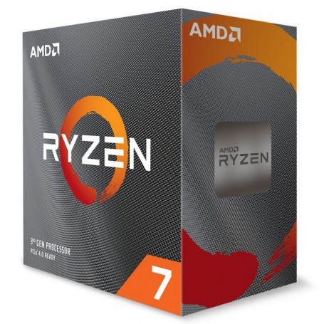 AMD Processeur Ryzen 7 5700X horloge de base 3,4 GHz,  4,6 GHz, 8 cœurs, cache L3 32 Mo, socket AM4