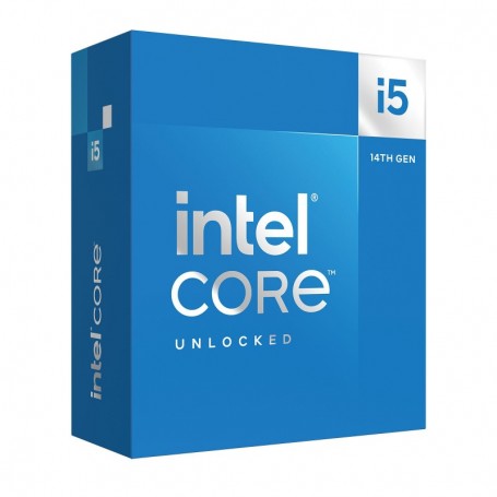 Intel® Core™ i5-14600K Desktop Processor 14 Cores (6 P-Cores + 8 E-Cores) up to 5.3 GHz